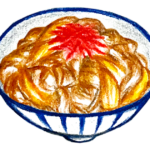 牛丼のイラスト