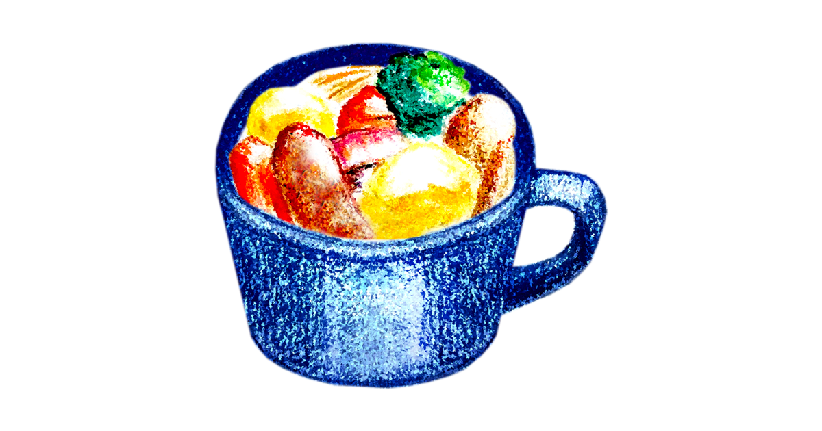 ポトフ_野菜のスープのイラスト