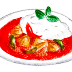 レッドカレーのイラスト